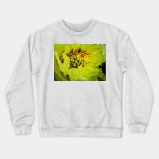 Yellow Garden Peony 3 Crewneck Sweatshirt